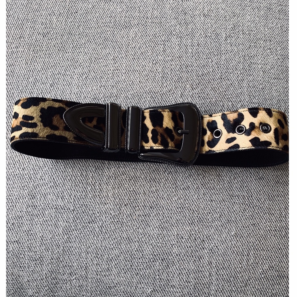 - NEW DUNDAS X REVOLVE Leopard Belt AX3